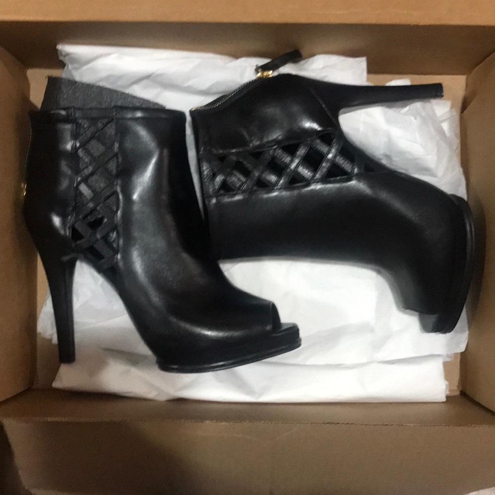 Nine West Peep Toe Booties